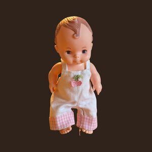 Vintage 1987 Precious Playmates Pixie Baby Doll • 6” • Fully Jointed